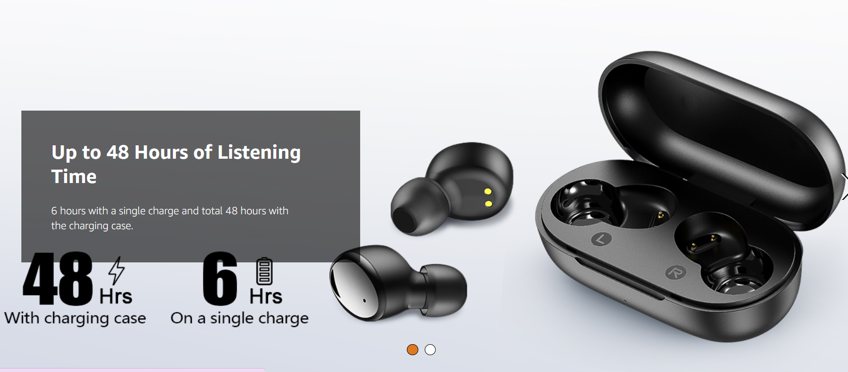 Lanteso Bluetooth 5.4 Wireless Earbuds e2